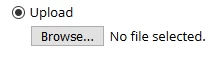 Upload Button