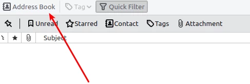 Thunderbird Address Book
